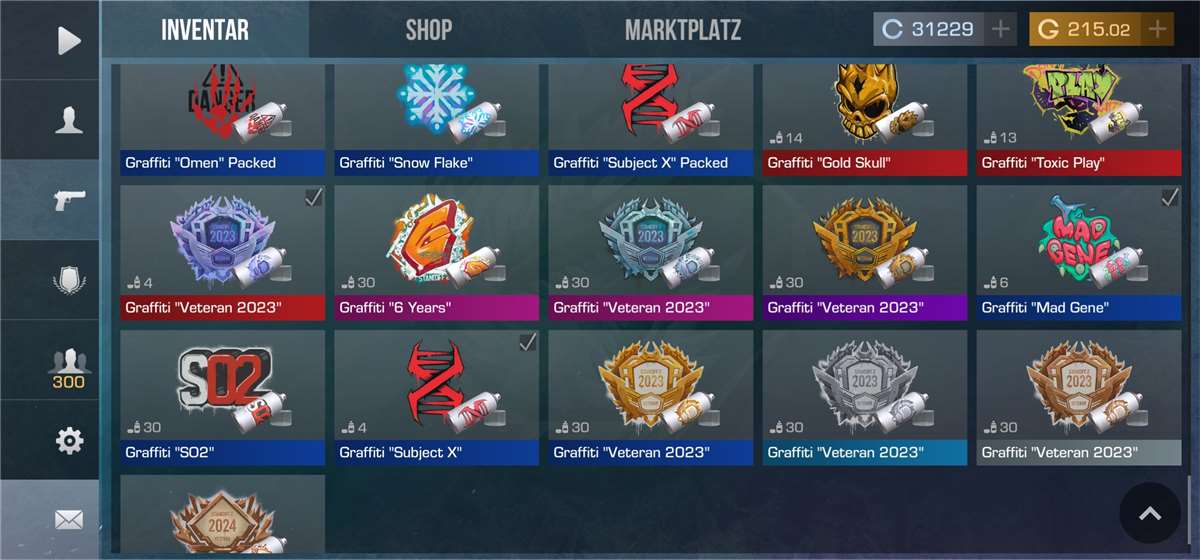 Standoff 2 Account 50+ skinns